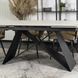 Стол раскладной MEBEL ELITE VICTOR 160(240)х90 см Белый/ черный