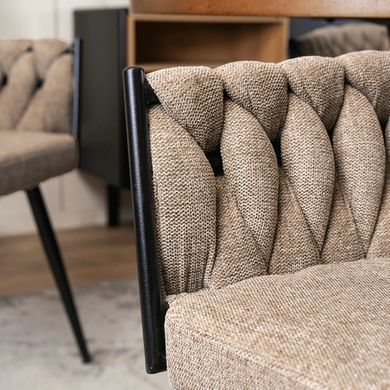 Стілець MEBEL ELITE EMPOLI Бежевий фотографія