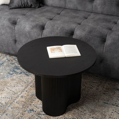 Журнальний столик ARION MEBEL ELITE 60x60 Чорний фотографія