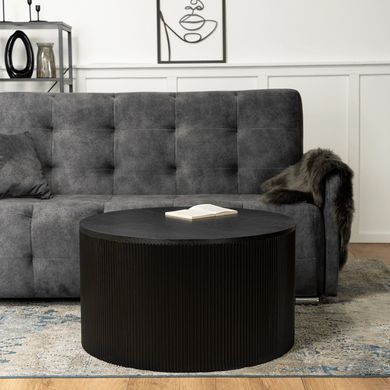 Журнальный столик HOPE MAX MEBEL ELITE 80x80 Черный фотография