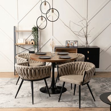Стілець MEBEL ELITE EMPOLI Бежевий фотографія