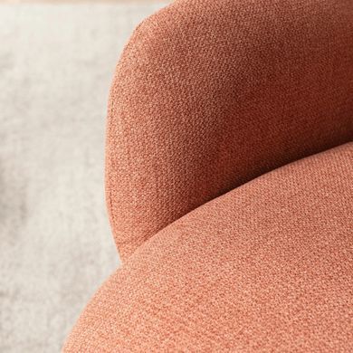 Стул поворотный MEBEL ELITE ALVARO Рыжий фотография