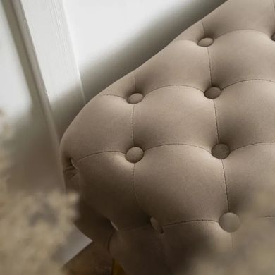 Лава бархатная MEBEL ELITE VERA Velvet Бежевый фотография