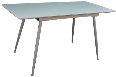 Стол Обеденный DAOSUN DT 859 120(160)x80 Серо-Бежевый Мат фотография