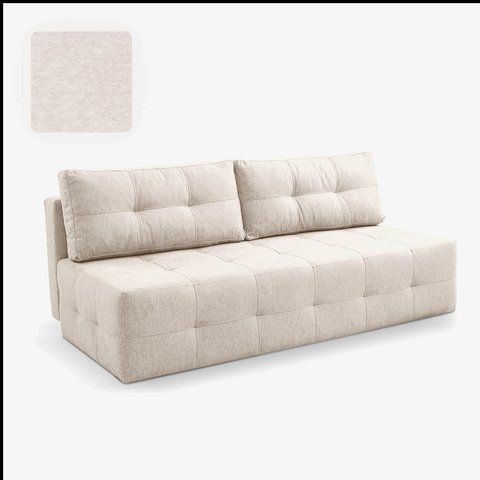 Раскладной диван MEBEL ELITE MORANA Кремовый фотография