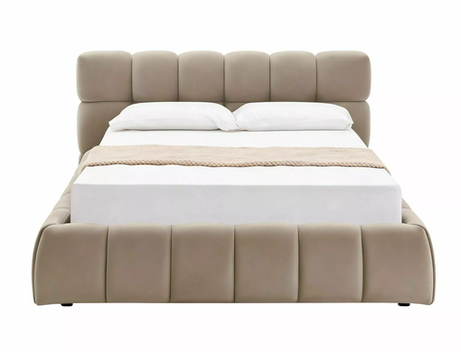 Кровать PARMA VELVET Signal 140x200 Темный Беж фотография