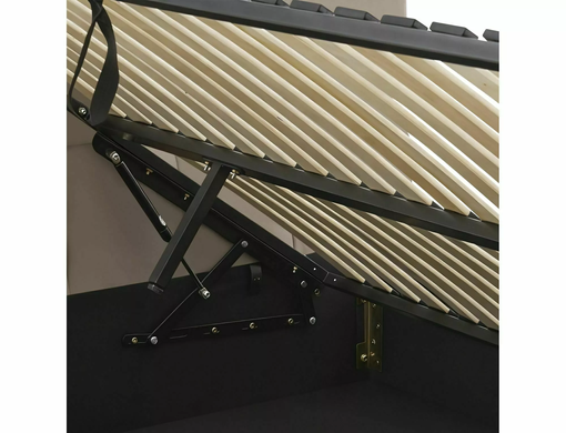 Кровать PARMA VELVET Signal 140x200 Темный Беж фотография