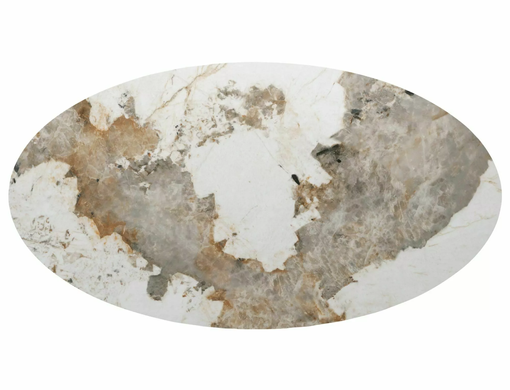 Раскладной стол MAROCCO CERAMIC Signal 160(200)X90 Белый/орех фотография