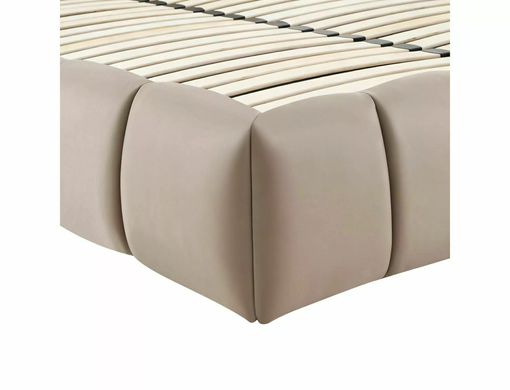 Кровать PARMA VELVET Signal 140x200 Темный Беж фотография