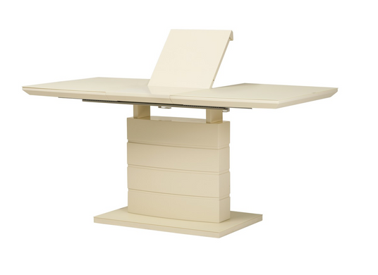 Стіл розкладний TMM-50-2 VETRO 110x70 Молочний Матовий фотографія