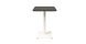 Стол TETRA LIGHT Lovko 70x70 Черный/Белый