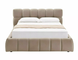 Кровать PARMA VELVET Signal 140x200 Темный Беж