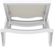 Комплект 2 шезлонга Onto Siesta Pacific + Стол Siesta Ocean Side Table - White Taupe