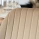 Комплект стіл розкладний MEBEL ELITE HARRY 102(142)х102 см Дуб Артизан/ Чорний +4 стільці LILAC Беж