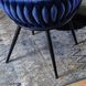 Стул бархатный MEBEL ELITE EMPOLI Velvet Темно-синий