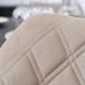 Стілець оксамитовий MEBEL ELITE DAKOTA Velvet, Дуб золотий / Беж