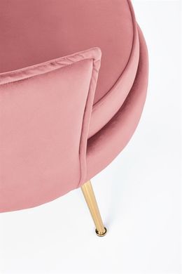 Кресло ALMOND Velvet Halmar Розовый фотография