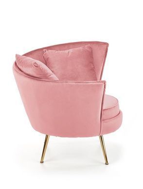 Кресло ALMOND Velvet Halmar Розовый фотография