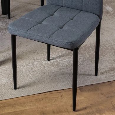 Стілець MEBEL ELITE TEX, тканина: темно-сірий фотографія