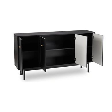 Комод MEBEL ELITEM MARLEN 155 Черный фотография