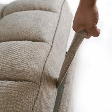 Крісло розкладне MEBEL ELITE CORRA Бежевий фотографія