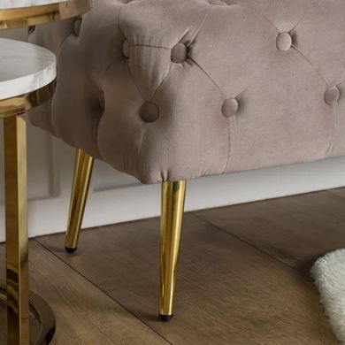 Лава бархатная MEBEL ELITE VERA Velvet Розовый фотография