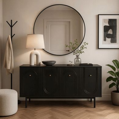 Комод MEBEL ELITEM MARLEN 155 Черный фотография