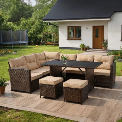 Комплект садових меблів MEBEL ELITE DALLAS Беж
