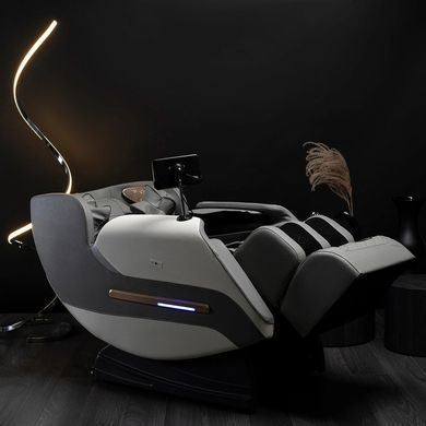 Массажное креслоMEBEL ELITE VX MAX экокожа Серый фотография