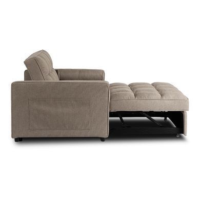Крісло розкладне MEBEL ELITE CORRA Бежевий фотографія