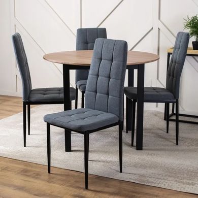 Стілець MEBEL ELITE TEX, тканина: темно-сірий фотографія