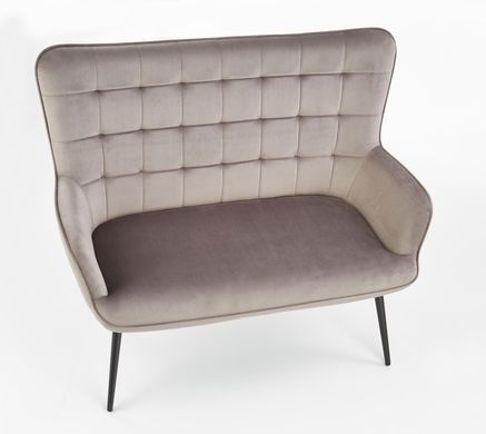 Софа CASTEL XL Velvet Halmar Серый фотография