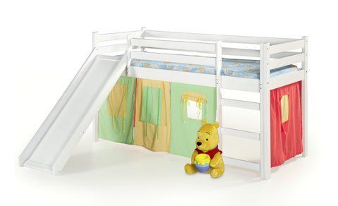 Кровать детская NEO PLUS Halmar 89x197 Белый фотография