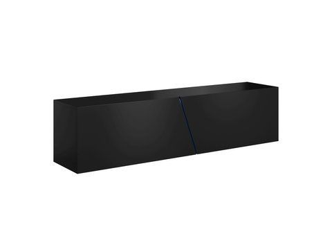 ТВ Тумба SIMENA LED Signal Чорний фотографія