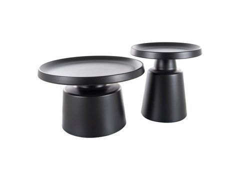 Комплект журнальных столиков RODOS Signal 70x70 Черный фотография
