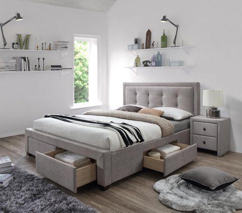 Кровать EVORA Halmar 160x200 фотография