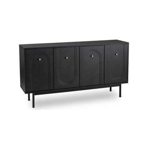 Комод MEBEL ELITEM MARLEN 155 Черный фотография