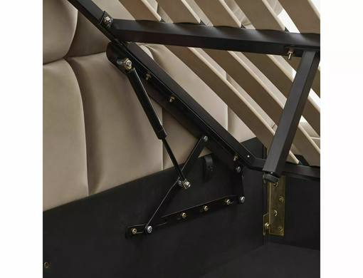 Кровать PARMA VELVET Signal 160x200 Темный Беж фотография