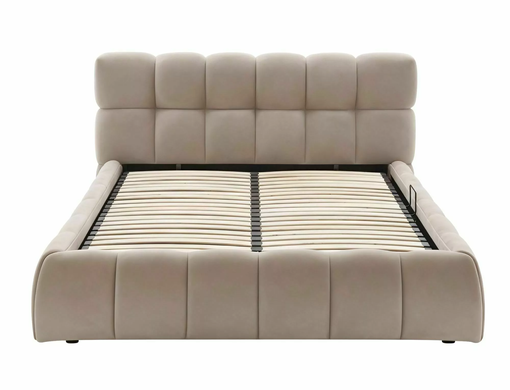 Кровать PARMA VELVET Signal 160x200 Темный Беж фотография