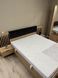 Кровать (каркас) Perfect Home Талли / Tally 160 с мягким изголовьем двуспальная Дуб артизан/антрацит