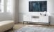 Тумба під телевізор Perfect Home Нова / Nova 1-дверна з 2 ящиками і чорними ніжками RTV154 Білий