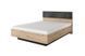Кровать (каркас) Perfect Home Талли / Tally 160 с мягким изголовьем двуспальная Дуб артизан/антрацит