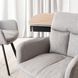 Стілець поворотний MEBEL ELITE CORTADO Velvet Сірий