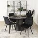 Стол круглый MEBEL ELITE EMILI 120 см Черный