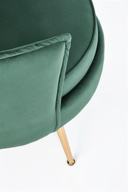 Кресло ALMOND Velvet Halmar Зеленый фотография