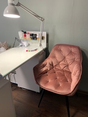Кресло CHERRY Velvet Signal Античная Роза фотография