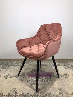 Кресло CHERRY Velvet Signal Античная Роза фотография
