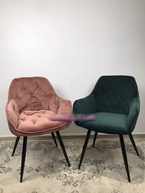 Кресло CHERRY Velvet Signal Античная Роза фотография