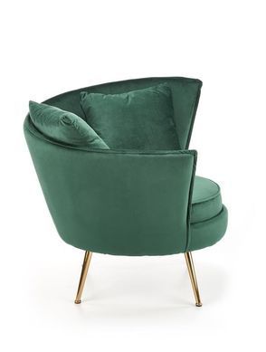 Кресло ALMOND Velvet Halmar Зеленый фотография