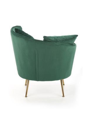 Кресло ALMOND Velvet Halmar Зеленый фотография